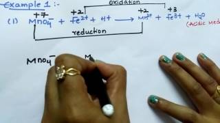 Trick for Balancing Redox Reactions in Acidic Medium [upl. by Flita]