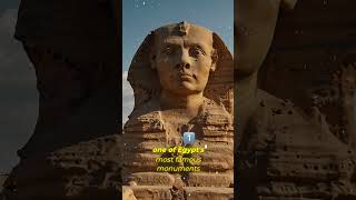 Did you know this about the Great Sphinx of Giza youtubeshorts facts historicalcuriosities [upl. by Uase]