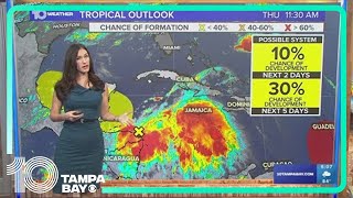 Tracking the Tropics System likely to become tropical storm or depression this weekend [upl. by Mureil429]