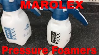 Pressure Foamers And Sprayers From MAROLEX [upl. by Anam4]