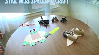 Star Wars Spaceship Craft  May The 4th Be With You [upl. by Ymmot252]