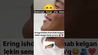 SIZDAN NIMA KETI VIDEOGA BITTA LIKE 😅👍funny 1mln comedyvideos instagram subscribe japan rells [upl. by Fredie182]