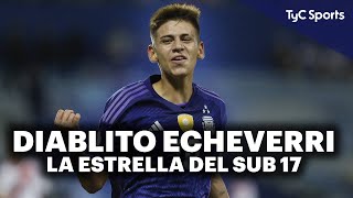 DIABLITO ECHEVERRI LA JOYA DE LA SELECCIÓN ARGENTINA SUB 17 ⚽ RIVER SU CLÁUSULA Y MÁS 🔥 [upl. by Viviyan]