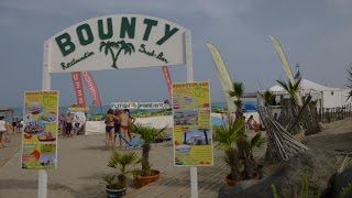 France  Cap dAgde  Plage de la Roquille et Plage naturiste 2016 [upl. by Nomit]