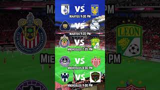 Jornada 8 Liga MX 2024  Doble Jornada  ligamx ligamexicana [upl. by Bodrogi940]