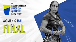 Womens Boulder amp Lead final  Laval 2023 [upl. by Chancellor872]