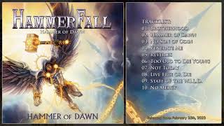 Hammerfall  Hammer of Dawn Full Album 2022 [upl. by Melmon933]