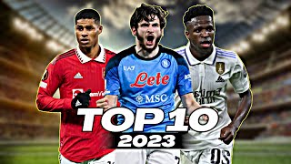 Top 10 Left Wingers 2023  HD [upl. by Annad]