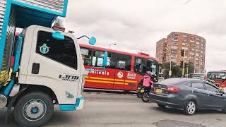 Tour Colombia  Driving del Centro de Bogotá al Centro de Soacha [upl. by Byler714]