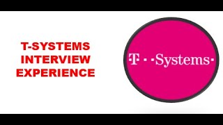 TSystems Interview Experience  Campus Placement  T Systems India  Campusgroom [upl. by Kciredec]