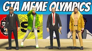 The GTA 5 Online Meme Olympics ft DarkViperAU Modest Pelican and TGG [upl. by Idnyl135]