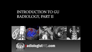 Introduction to Genitourinary Radiology Part II [upl. by Nisse]