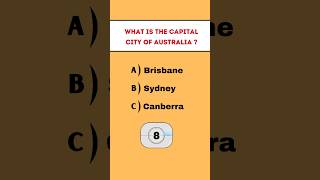 What Is The Capital City Of Australia [upl. by Phip]