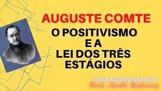 Auguste Comte o positivismo e a lei dos três estágios [upl. by Tchao]