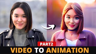 2 Free Ways To Turn Any Video Into Animation With Ai  Free Video To Animation Ai [upl. by Arihat330]