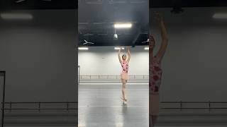 Adagio 🩷 balletdancer dancer dance ballet ballerina dancevideo danceform [upl. by Kerekes478]