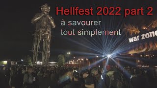 Hellfest 2022 part 2 appelé Hellfest Summer Open Air festival de musique extrême tvsevreetmaine [upl. by Wun]