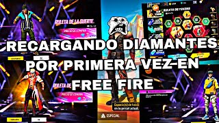 RECARGANDO DIAMANTES POR PRIMERA VEZ EN FREE FIRE EPICO 👹 gamingfreefireviral [upl. by Meave]