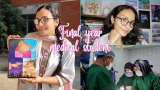 Life in final year of medical college‼️ 5th year medical student vlog [upl. by Ative]