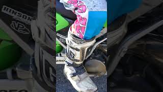 2003 KX250 Coldstart and Warm Up shorts [upl. by Ahsyt112]