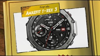 What to expect from the leaked Amazfit T Rex 3 [upl. by Mallory]