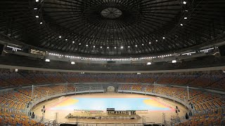 Philips ArenaVision LED Project Cairo Stadium Indoor hall 2016 [upl. by Ahseenal520]