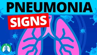 What are the Signs and Symptoms of Pneumonia [upl. by Airegin108]