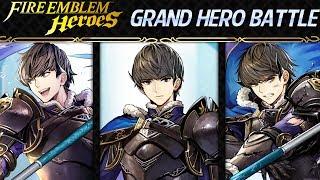 Fire Emblem Heroes Old Ver Grand Hero Battle Berkut InfernalLunatic w F2P 4 units NO SI [upl. by Jezrdna]