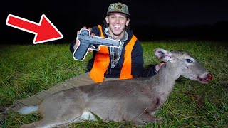 Deer HUNTING with a PISTOL for the FIRST TIME [upl. by Erick]