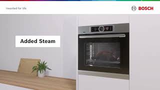 Bosch Oven Features  Added Steam [upl. by Feodora408]