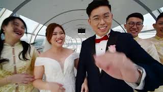 Singapore Wedding Video by WMAProduction  Darryl  Meri Lunch Edit MV [upl. by Nerahs]