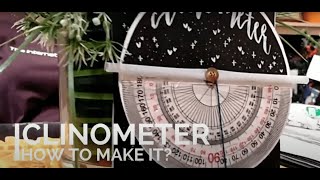 How to make Clinometer Easy and simple DIY [upl. by Yralam]