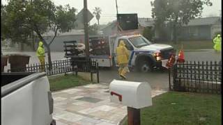 Heavy Rainfall in Garden Grove [upl. by Cariotta]