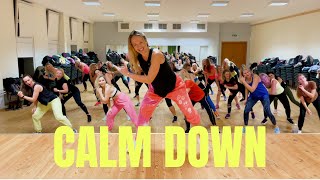 Calm Down  REMA  Zumba choreo  Zumba Auguste  Zumba Vilniuje [upl. by Maharba]