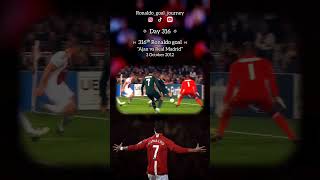 Day 316 316ᵗʰ Ronaldo goal at Ajax vs Real Madrid on October 3 2012 [upl. by Lamahj606]