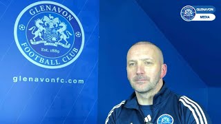 EXCLUSIVE  New Glenavon Manager Paddy McLaughlin’s First Interview with Glenavon Media  221124 [upl. by Nairrot]