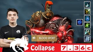 DOTA 2 TSpiritCollapse the MARS OFFLANE 736c [upl. by Naz]