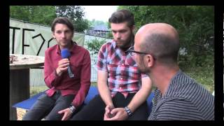 TaubertalFestival 2013  Interview mit THE EDITORS [upl. by Eward]