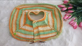 ✅️🍀Çok Kolay 23 Yaş Yelek ve Hırka Roba Modeli ✅️🍀knitting pattern [upl. by Lletnohs]