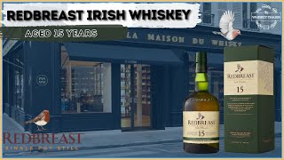 REDBREAST 15 YR OLD  Irish Whiskey Review  Whisky amp Whiskey [upl. by Urbai]