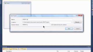 Visual Basic 2010 Express Tutorial 1  Getting Started Hello World  Free Download [upl. by Riebling]