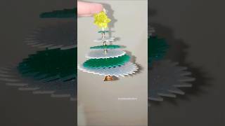 Diy Christmas Tree 🎄shorts christmas alliwantforchristmasisyou merrychristmas diy music craft [upl. by Nayar]