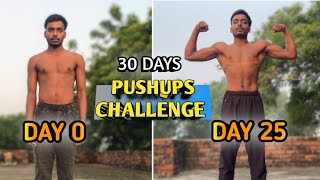 30 Days PushUp Challenge Day 125 Transformation  Build Strength Fast [upl. by Nevarc]