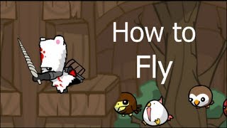 How to Fly in Castle Crashers  Bonus [upl. by Gladstone]