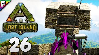 The Rex Army Arises NEW ARK Quetzal Base  ARK Survival Evolved Lost Island Episode 26 [upl. by Irahc]