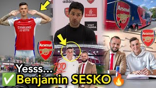 ✅ ARSENAL TRANSFER NEWS  Arsenal Target BenSesko CHOSE Arsenal over Chelsea the battle is on [upl. by Petey]