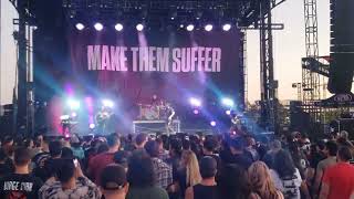 Make Them Suffer  Hollowed Heart  4K  Live  FivePoint Amphitheater in Irvine California 10623 [upl. by Naesar191]