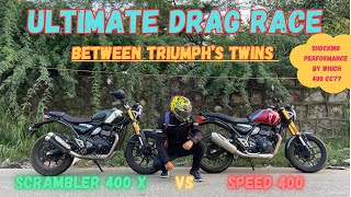 Scrambler 400X vs Speed 400  The Great Triumph Debate [upl. by Erdnassac]