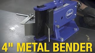 Compact Metal Bender Can Bend Metal up to 38quot Thick or Up to 4quot Wide  4quot Metal Bender  Eastwood [upl. by Thurstan611]