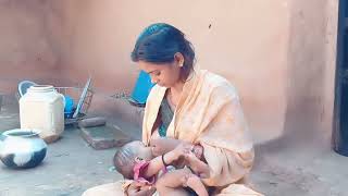 breast milk feeding baby indian mom mom feeding babies [upl. by Ramsdell]